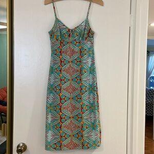 BCBG Vintage Dual Design Dress Size Small